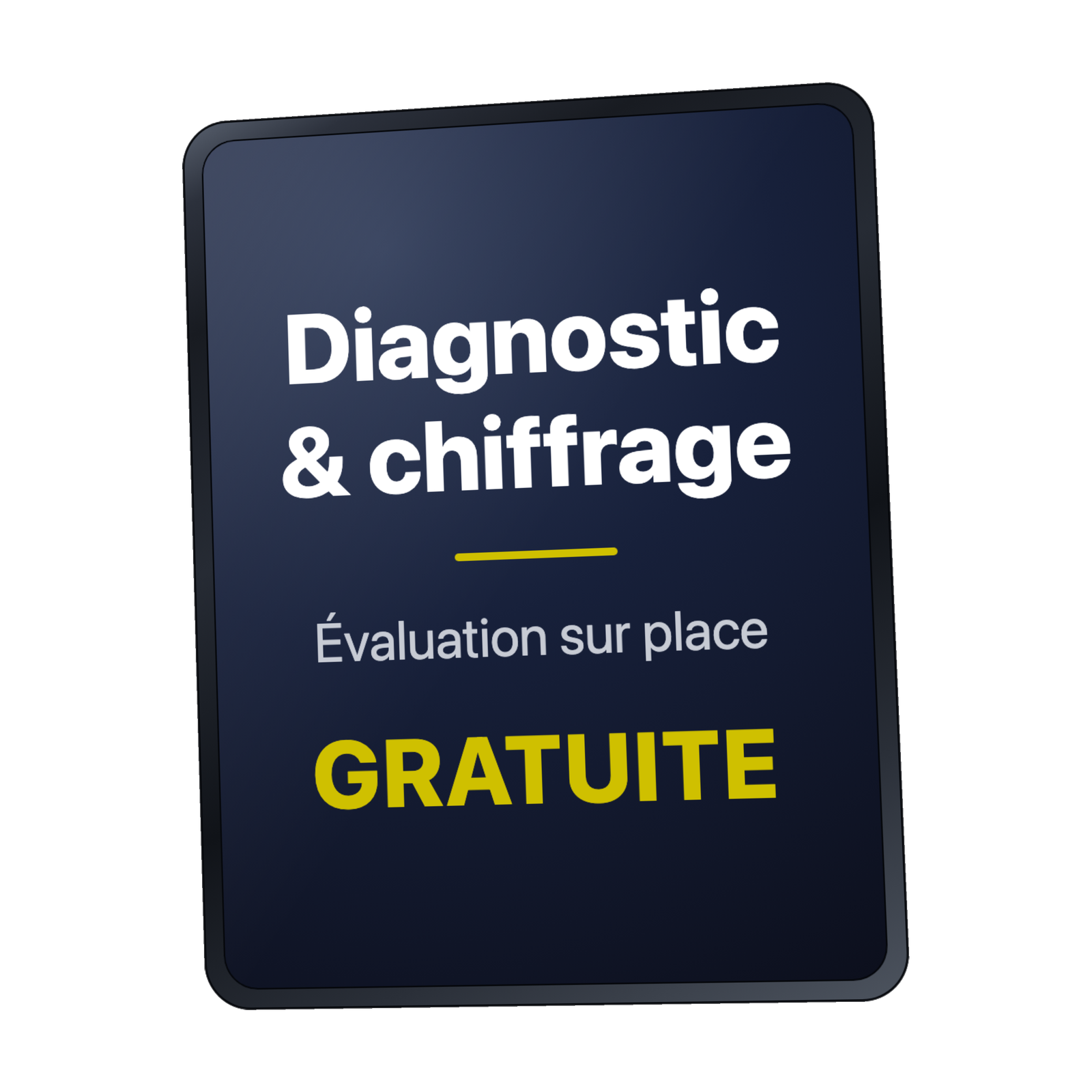 Visite &amp; devis pour l'AG